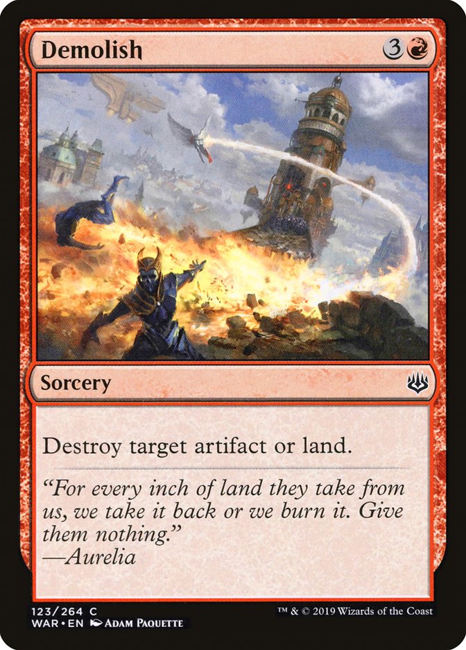 Demolish [War of the Spark] [Foil]