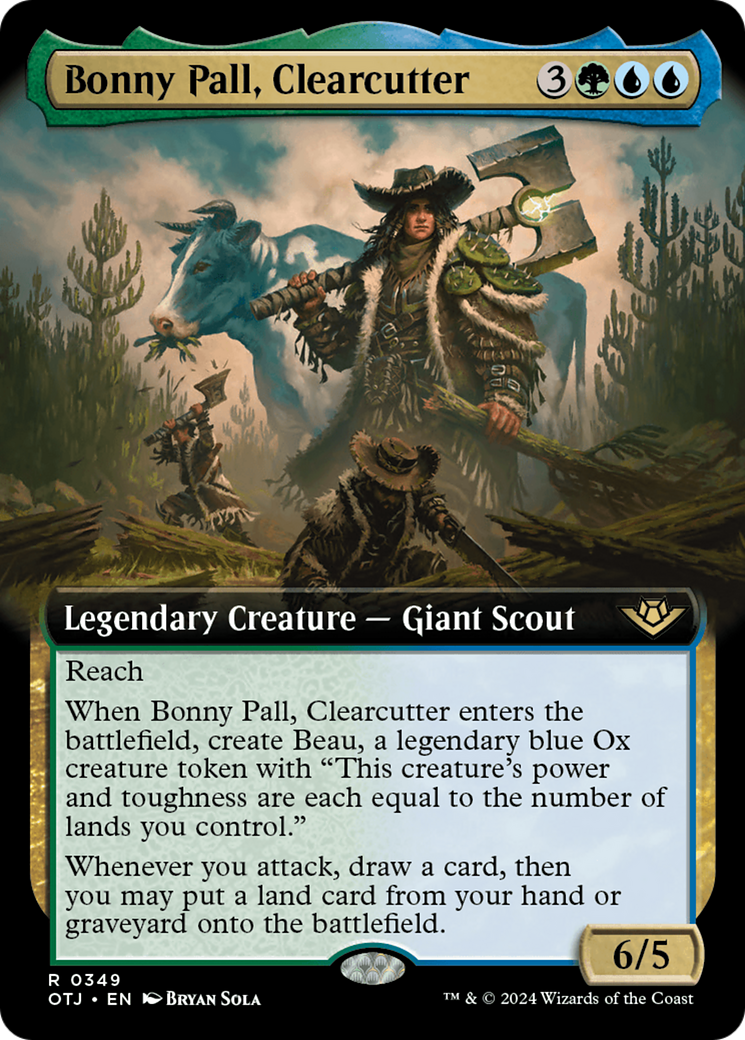 Bonny Pall, Clearcutter (Extended Art) [Outlaws of Thunder Junction] [Foil]