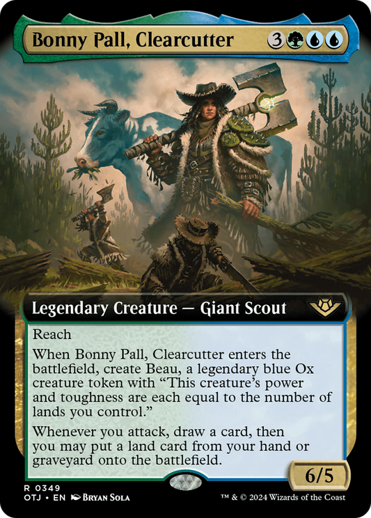 Bonny Pall, Clearcutter (Extended Art) [Outlaws of Thunder Junction] [Foil]
