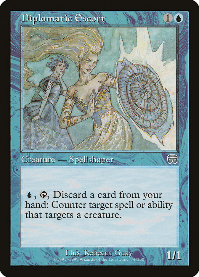 Diplomatic Escort [Mercadian Masques] [Foil]