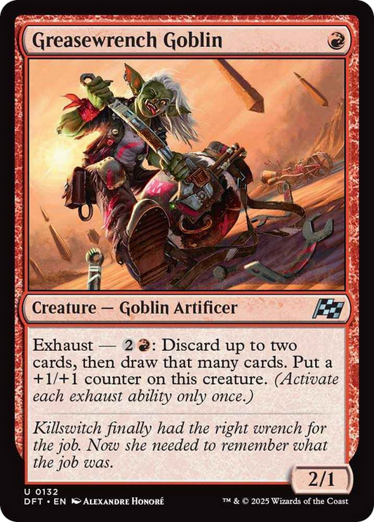 Greasewrench Goblin [Aetherdrift] [Foil]