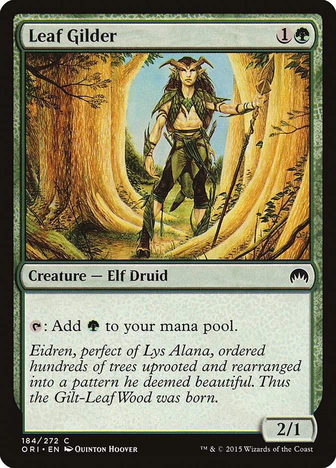 Leaf Gilder [Magic Origins] [Foil]