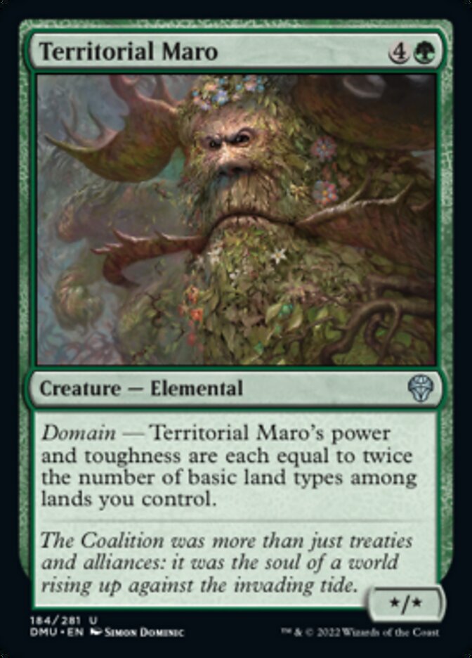 Territorial Maro [Dominaria United] [Foil]