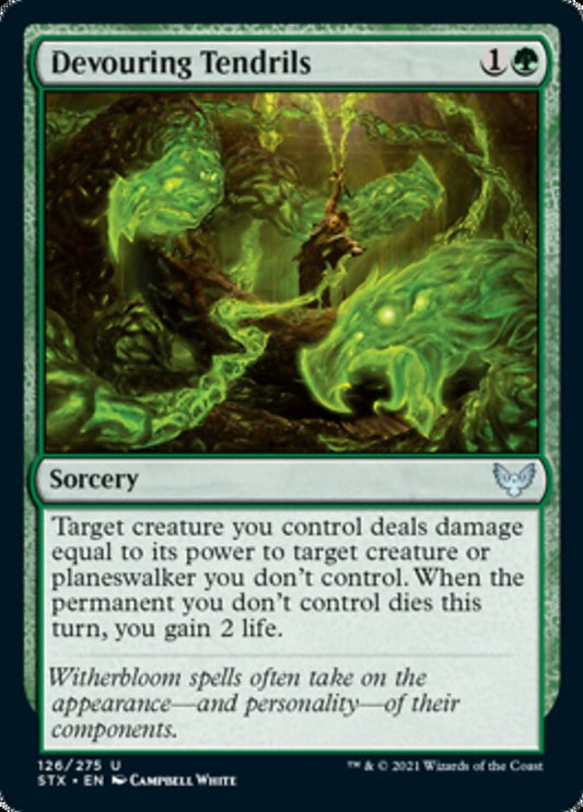 Devouring Tendrils [Strixhaven: School of Mages] [Foil]