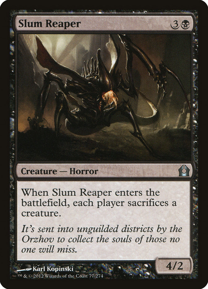 Slum Reaper [Return to Ravnica] [Foil]