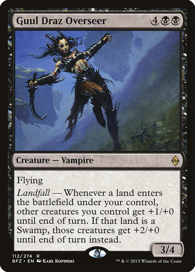 Guul Draz Overseer [Battle for Zendikar] [Foil]