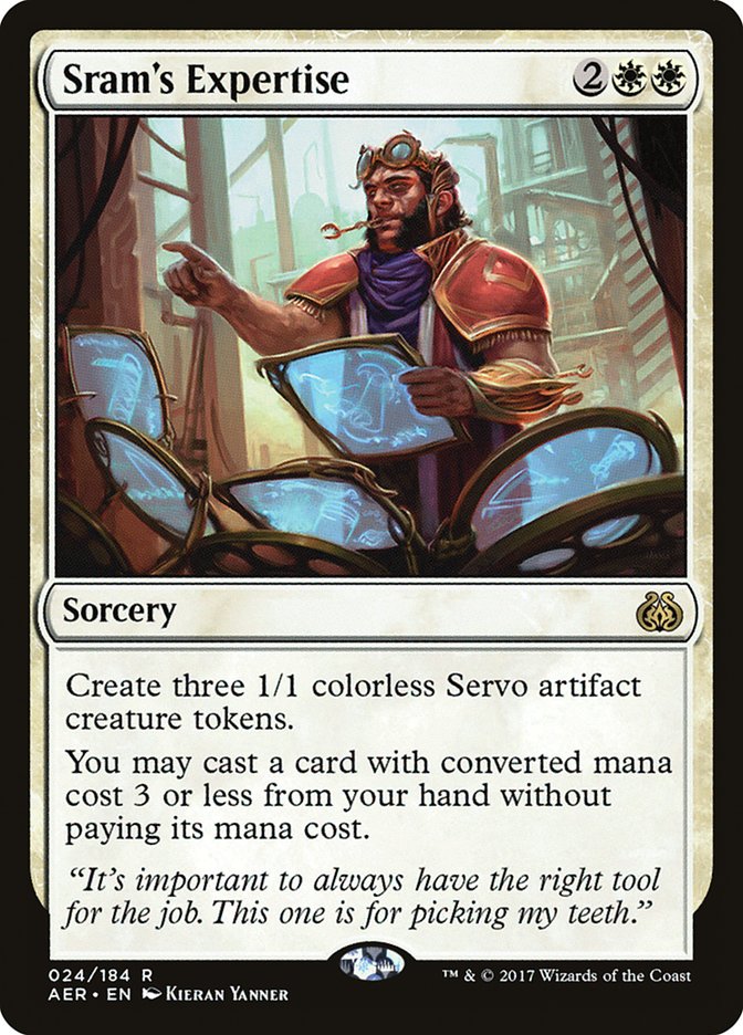 Sram's Expertise [Aether Revolt] [Foil]