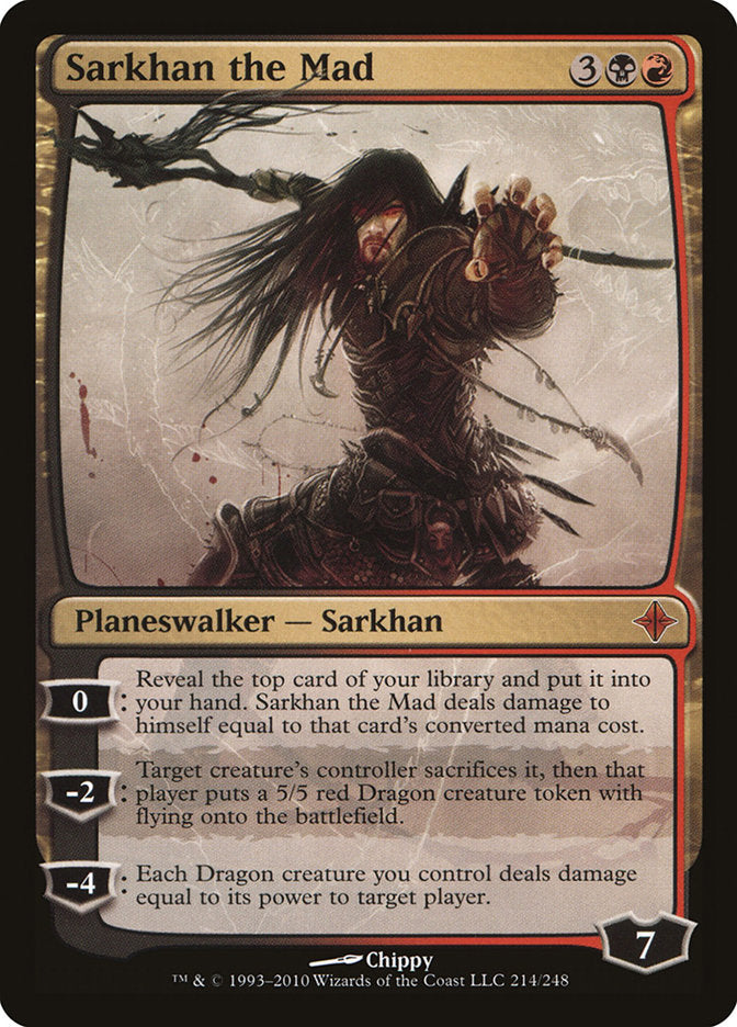 Sarkhan the Mad [Rise of the Eldrazi] [Foil]