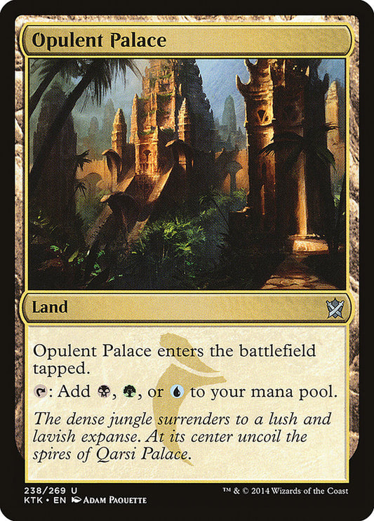Opulent Palace [Khans of Tarkir] [Foil]