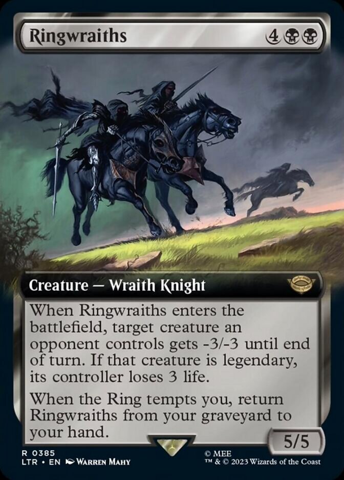 Ringwraiths (Extended Art) [The Lord of the Rings: Tales of Middle-Earth] [Foil]