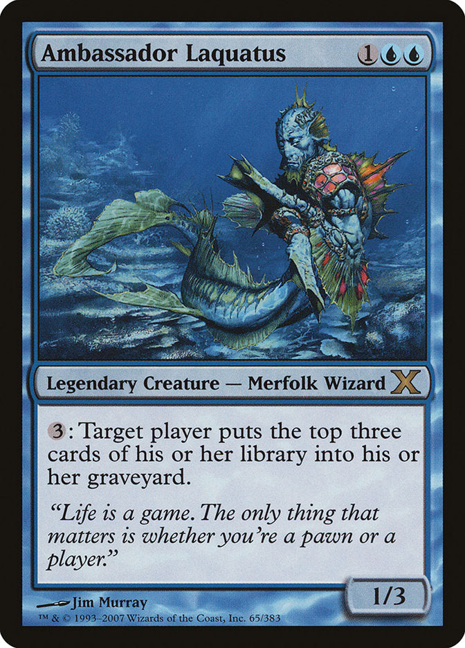 Ambassador Laquatus [Tenth Edition] [Foil]