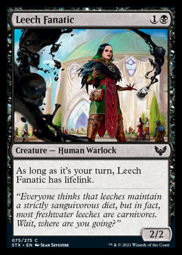 Leech Fanatic [Strixhaven: School of Mages] [Foil]