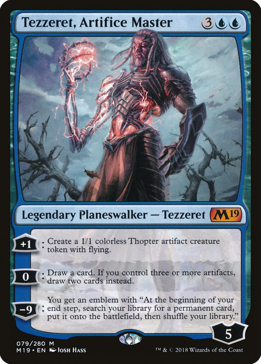 Tezzeret, Artifice Master [Core Set 2019] [Foil]