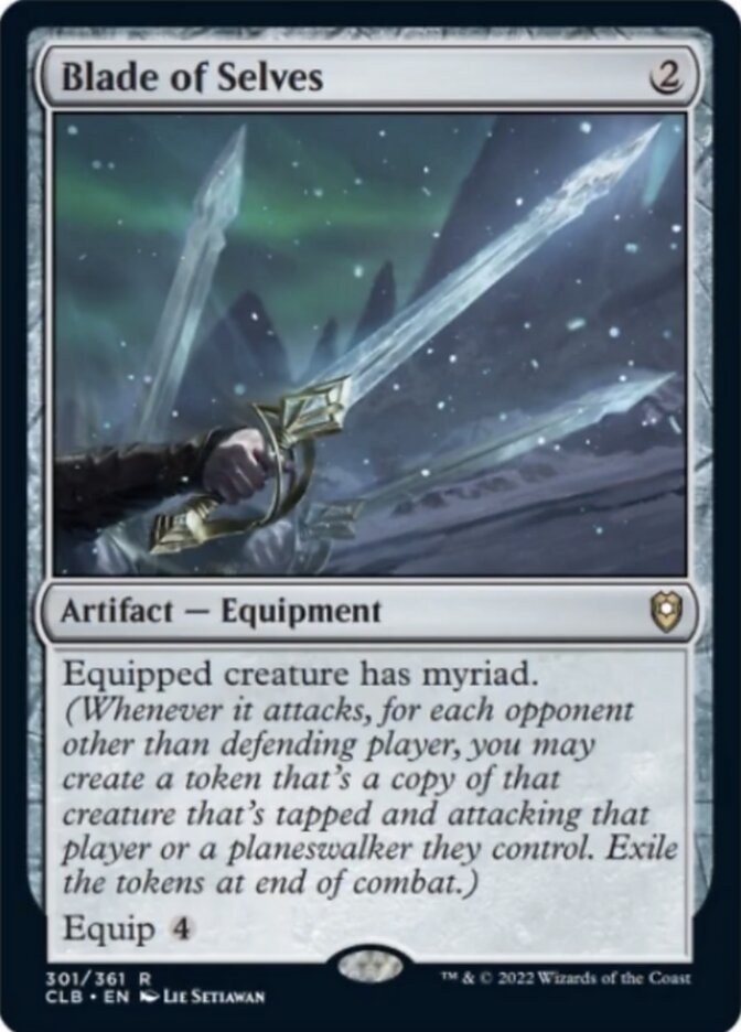 Blade of Selves [Commander Legends: Battle for Baldur's Gate] [Foil]