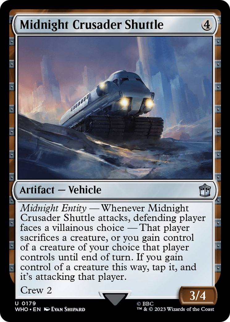Midnight Crusader Shuttle [Doctor Who] [Foil]