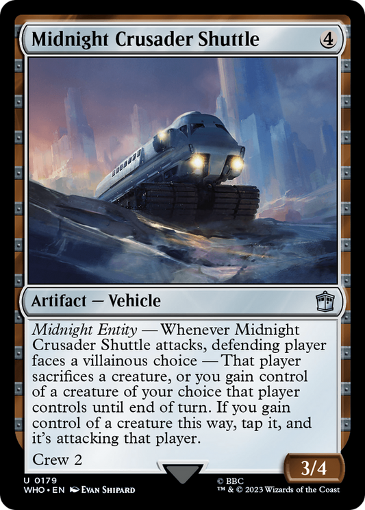 Midnight Crusader Shuttle [Doctor Who] [Foil]