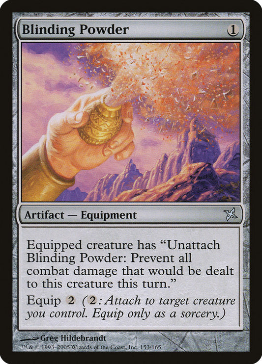 Blinding Powder [Betrayers of Kamigawa] [Foil]