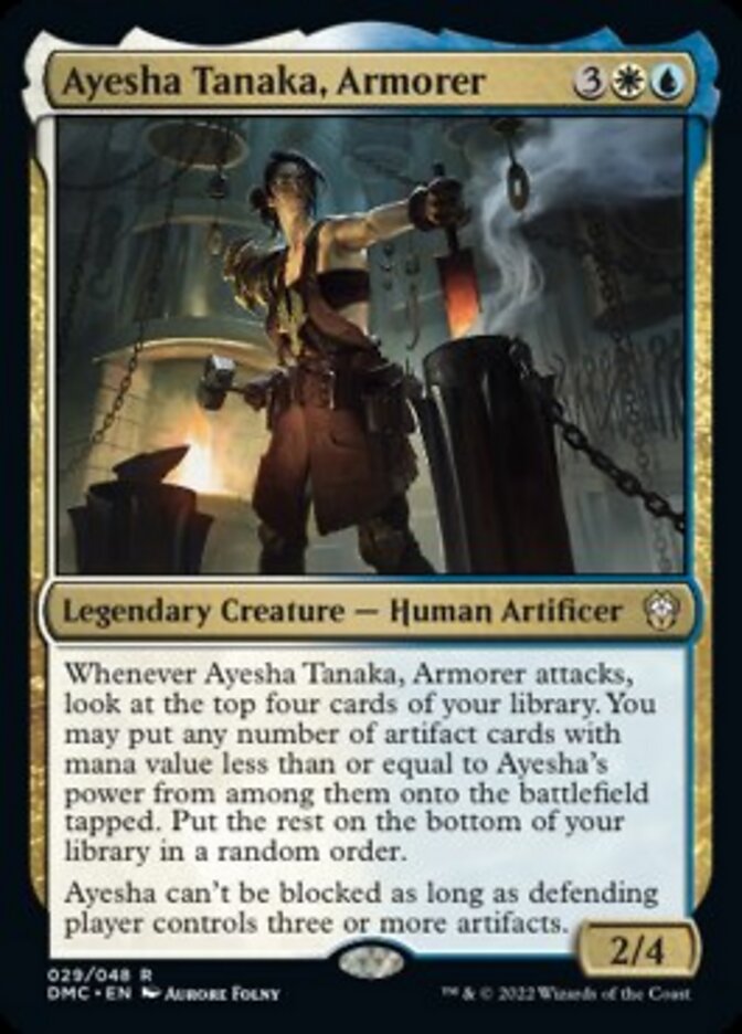 Ayesha Tanaka, Armorer [Dominaria United Commander] [Foil]
