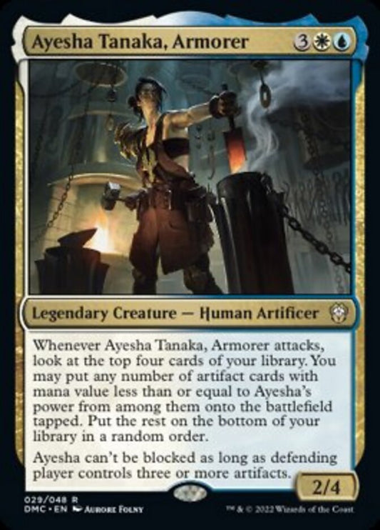 Ayesha Tanaka, Armorer [Dominaria United Commander] [Foil]