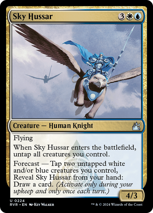 Sky Hussar [Ravnica Remastered] [Foil]