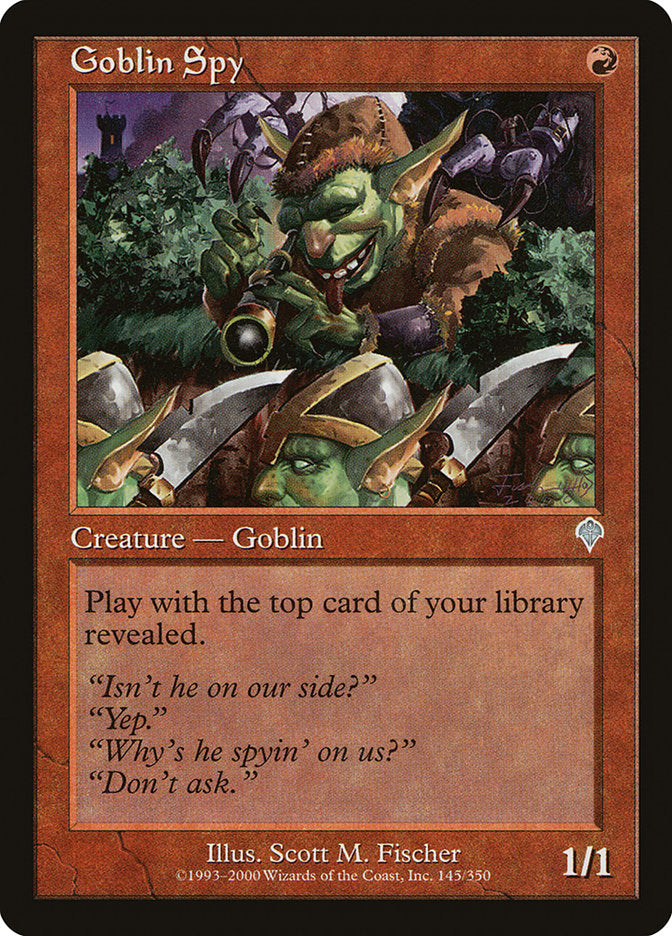 Goblin Spy [Invasion] [Foil]