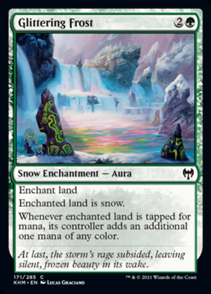 Glittering Frost [Kaldheim] [Foil]