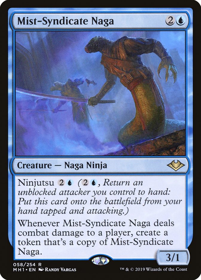 Mist-Syndicate Naga [Modern Horizons] [Foil]