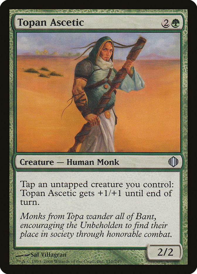 Topan Ascetic [Shards of Alara] [Foil]