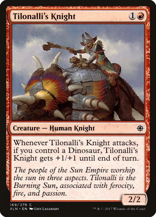Tilonalli's Knight [Ixalan] [Foil]