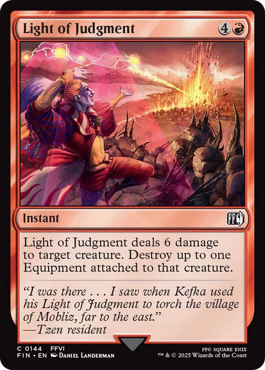 Light of Judgment [FINAL FANTASY] [Foil]