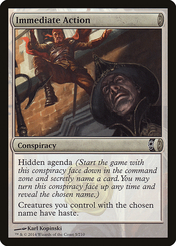 Immediate Action [Conspiracy] [Foil]