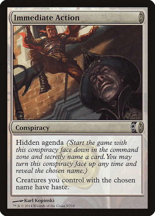 Immediate Action [Conspiracy] [Foil]