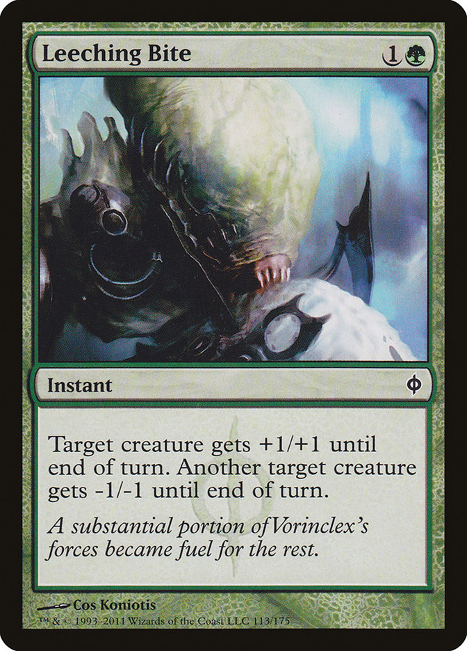 Leeching Bite [New Phyrexia] [Foil]