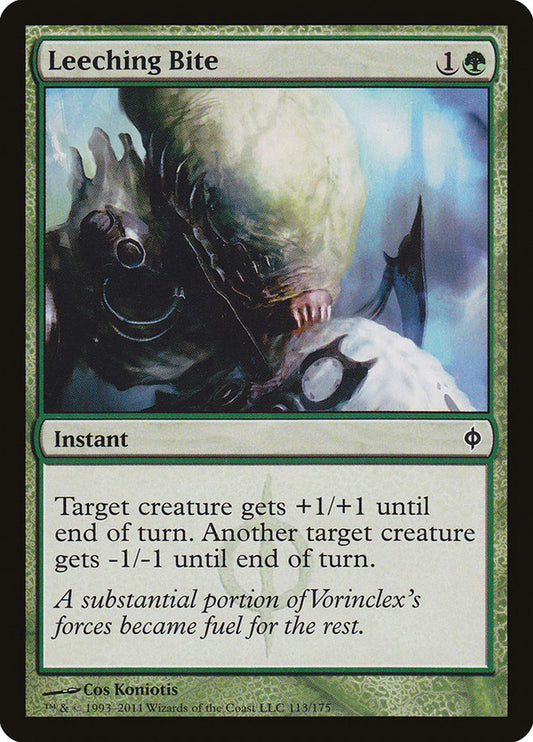 Leeching Bite [New Phyrexia] [Foil]