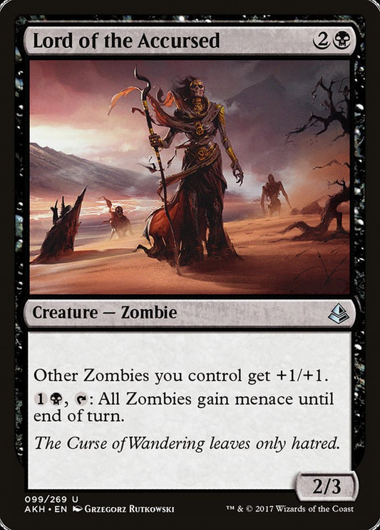 Lord of the Accursed [Amonkhet] [Foil]