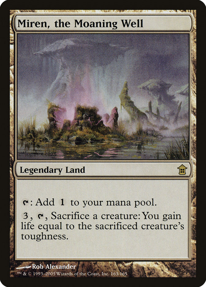 Miren, the Moaning Well [Saviors of Kamigawa] [Foil]