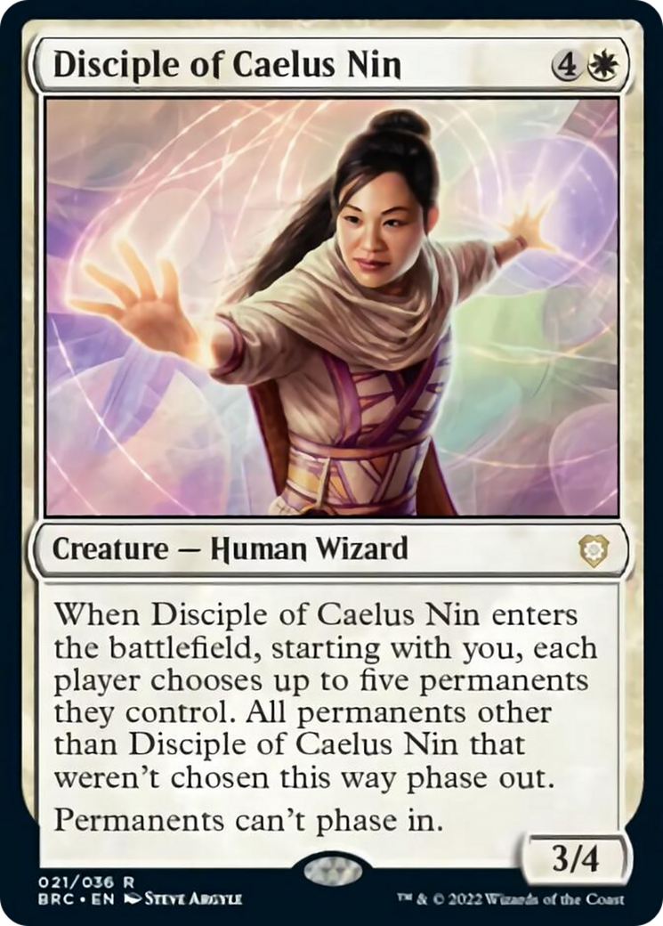 Disciple of Caelus Nin [The Brothers' War Commander] [Foil]