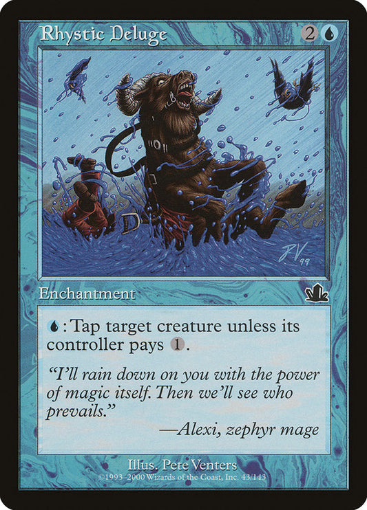 Rhystic Deluge [Prophecy] [Foil]