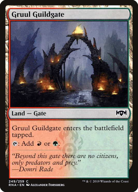 Gruul Guildgate (249/259) [Ravnica Allegiance] [Foil]