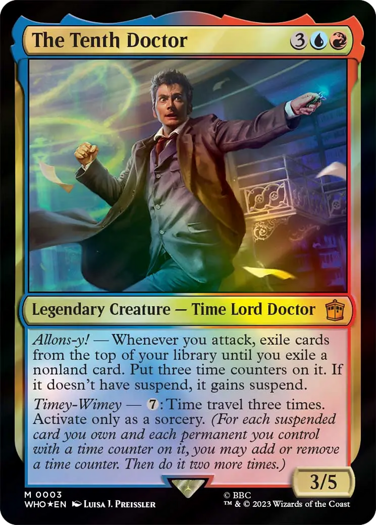The Tenth Doctor [Doctor Who] [Foil]
