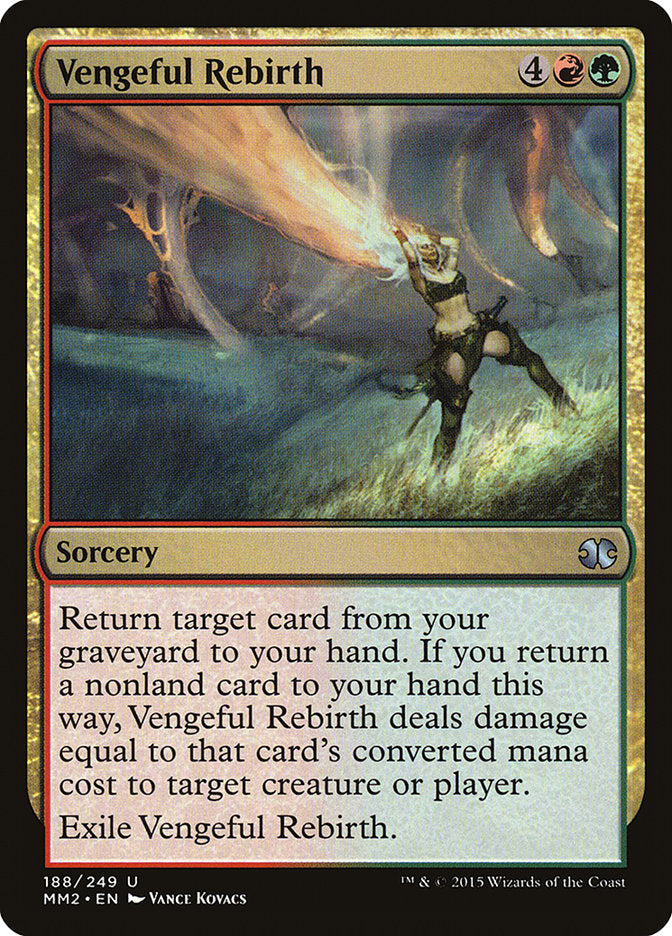 Vengeful Rebirth [Modern Masters 2015] [Foil]