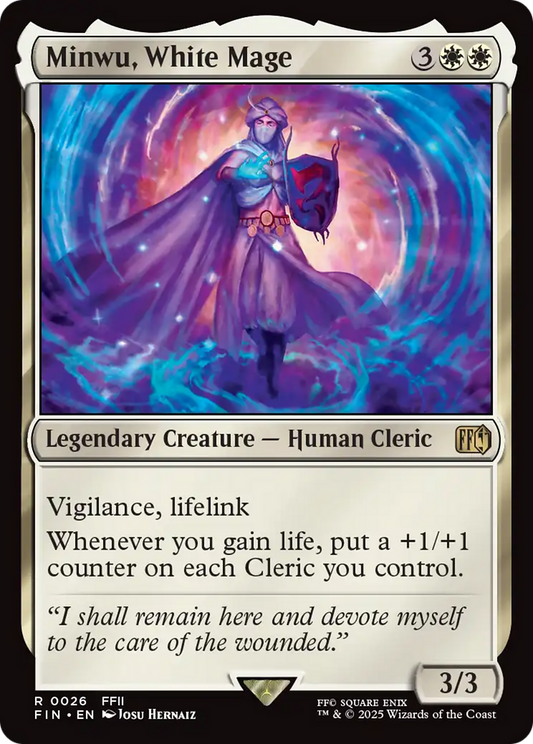Minwu, White Mage [FINAL FANTASY] [Foil]