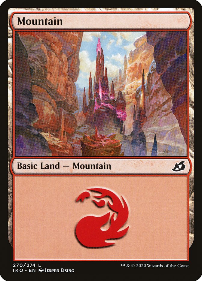 Mountain (270) [Ikoria: Lair of Behemoths] [Foil]