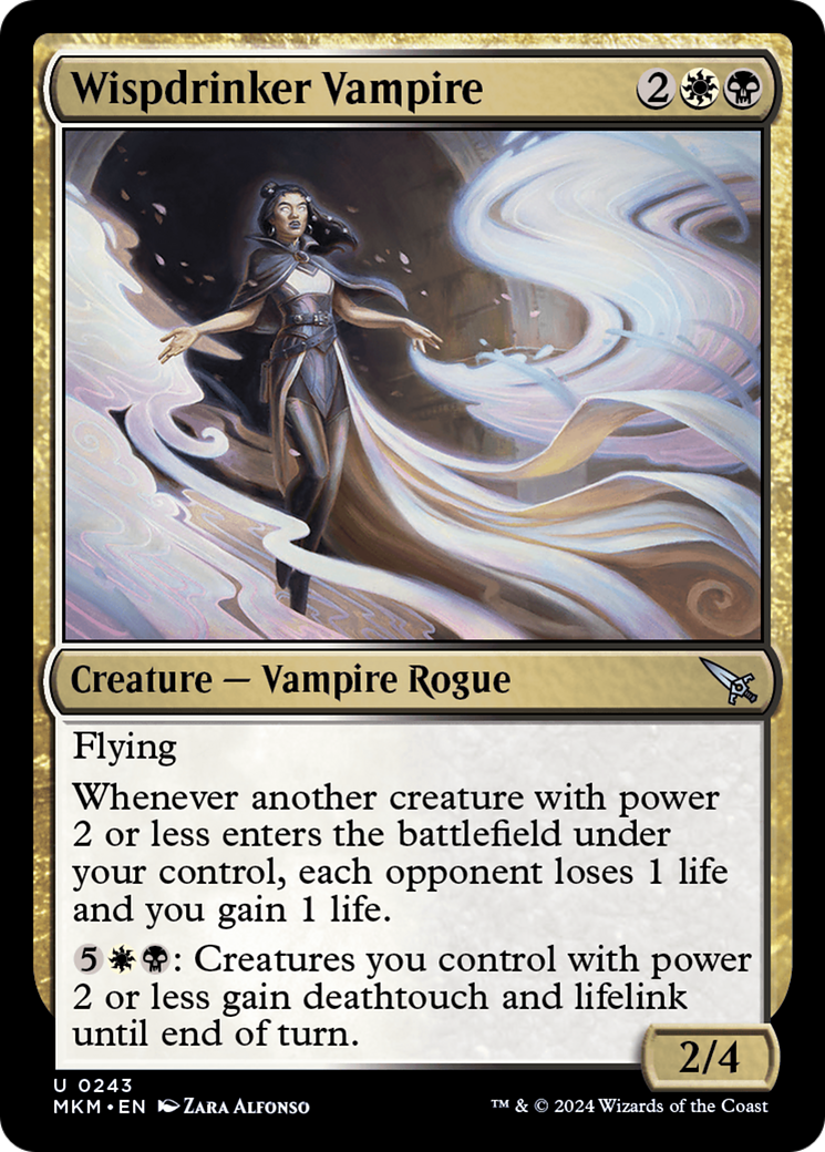 Wispdrinker Vampire [Murders at Karlov Manor] [Foil]