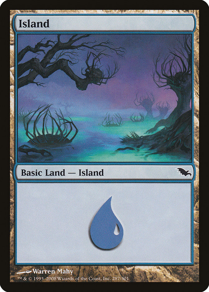 Island (287) [Shadowmoor] [Foil]