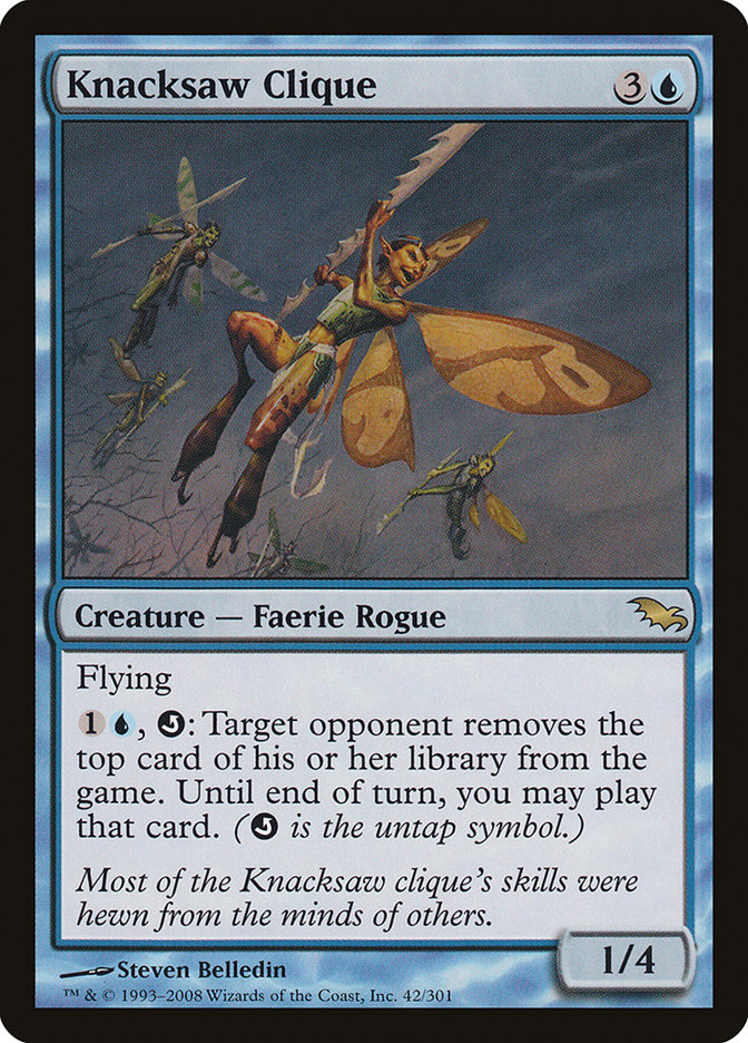 Knacksaw Clique [Shadowmoor] [Foil]