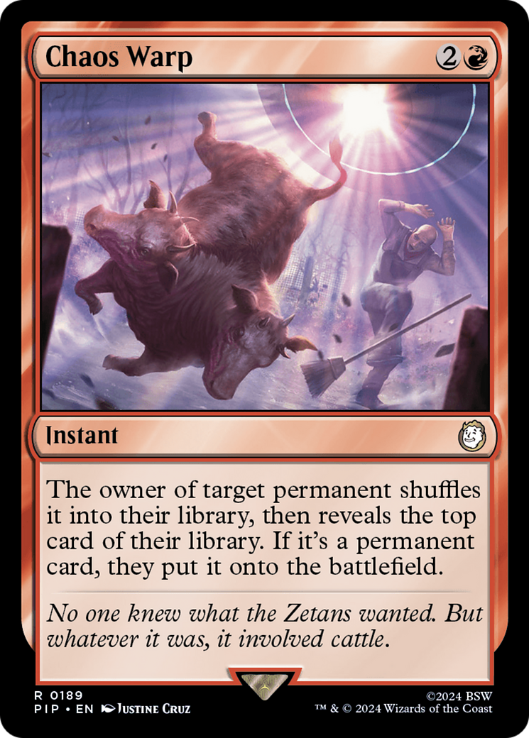 Chaos Warp [Fallout] [Foil]