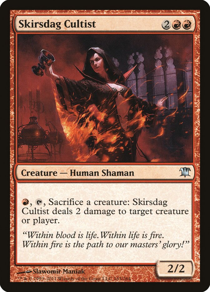 Skirsdag Cultist [Innistrad] [Foil]