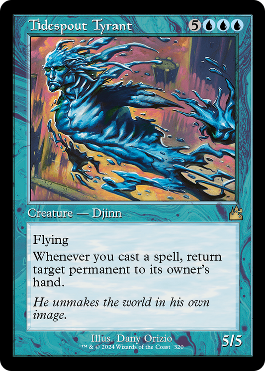 Tidespout Tyrant (Retro Frame) [Ravnica Remastered] [Foil]