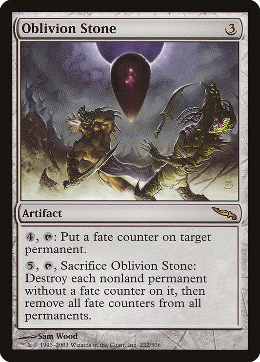 Oblivion Stone [Mirrodin] [Foil]